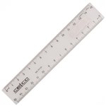 CELCO 0198887 PLASTIC RULER CLEAR 150MM