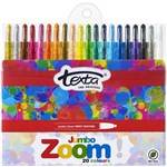 TEXTA JUMBO ZOOM CRAYONS WALLET PACK 20