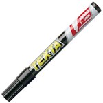 TEXTA 0202520 PERMANENT MARKER CHISEL POINT BLACK BOX 12