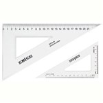 CELCO SET SQUARE 60 DEGREE 140MM CLEAR