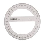 CELCO PROTRACTOR 360 DEGREES 150MM CLEAR