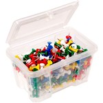 ESSELTE 0749130 COLOURED PUSH PINS TUB 200