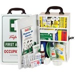TRAFALGAR NATIONAL WORKPLACE FIRST AID KIT WALL MOUNT METAL