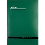 COLLINS 10318 A60 SERIES A4 ACCOUNT BOOK 18 MONEY COLUMN 60 LEAF