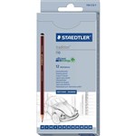 STAEDTLER TRADITION GRAPHITE PENCILS 9 ASSORTED DEGREES BOX 12