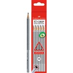FABERCASTELL GRIP TRIANGULAR GRAPHITE PENCIL HB BOX 12