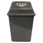 CLEANLINK 12056 RUBBISH BIN WITH BULLET LID 60 LITRE