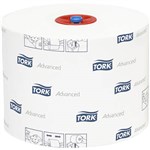 TORK 127530 T6 ADVANCE MIDSIZE TOILET ROLL 2 PLY 100M WHITE ROLL CARTON 27