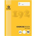 OLYMPIC 140780 EXERCISE BOOK 225 X 175MM 8MM RULED 192 PAGE