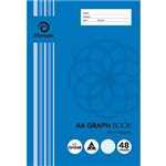 OLYMPIC GH548 GRAPH BOOK 5MM SQUARES 48 PAGE A4
