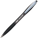 BIC 14347 ATLANTIS RETRACTABLE BALLPOINT PEN MEDIUM 10MM BLACK BOX 12