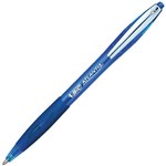 BIC 14408 ATLANTIS RETRACTABLE BALLPOINT PEN MEDIUM 10MM BLUE BOX 12