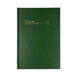 20252026 COLLINS 14M4P40 FINANCIAL YEAR DIARY A4 DAY TO PAGE GREEN