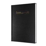 20252026 COLLINS 14M4P99 FINANCIAL YEAR DIARY A4 DAY TO PAGE BLACK