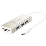 J5CREATE JCH347 USB 31 TYPEC 3PORT HUB WITH SDMICRO SD CARD READER