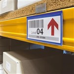 DURABLE 174207 LOGISTIC MAGNETIC DOCUMENT POCKET 80 X 160MM PACK 50