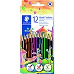 STAEDTLER 185C12 NORIS COLOUR COLOURED PENCILS ASSORTED BOX 12