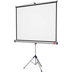 NOBO PROJECTION SCREEN 1610 TRIPOD 81 INCH 1750 X 1150MM WHITE