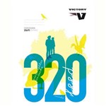 VICTORY EXV140 EXERCISE BOOK 225X175MM 8MM 320 PAGE