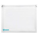 MARBIG PROFESSIONAL DOCUMENT WALLET WITH ZIP A5 CLEAR