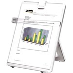 FELLOWES 21103 COPYHOLDER NONMAGNETIC EASEL STYLE A4LETTER 125 SHEET PLATINUM