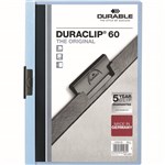 DURABLE DURACLIP DOCUMENT FILE PORTRAIT 60 SHEET CAPACITY A4 BLUE