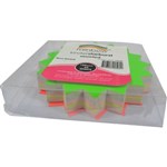 RAINBOW 2502089 FLURO BOARD STARBURST 150MM 60 SHEETS ASSORTED COLOURS
