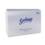 SORBENT TAD COMPACT HAND TOWEL 1 PLY 120 SHEETS