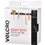 VELCRO 25584 HEAVY DUTY STICK ON BLACK 50MM X 25M