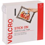 VELCRO 25589 STRIP HOOK AND LOOP FASTENERS 19MM X 5M WHITE