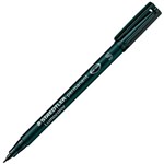 STAEDTLER 313 LUMOCOLOR PERMANENT SUPERFINE MARKER PEN BLACK