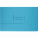 BANTEX 344111 FOOLSCAP DOCUMENT WALLET LIGHT BLUE