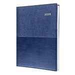 2026 COLLINS VANESSA DIARY WEEK TO VIEW 1 HOUR A4 BLUE