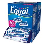 EQUAL 38973 SWEETENER INDIVIDUAL SACHET PENCIL STICKS BX500