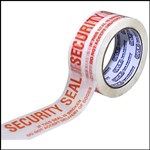 SECURITY SEAL 9301 48MM X 66M WHITE WITH RED TEXT