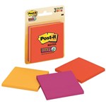 3M 3321SSAN POSTIT NOTE SUPER STICKY 73X73MM MARRAKESH PK3
