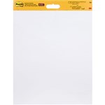 3M 566WE POSTIT SELF STICK WALL PAD 508X609MM 20 SHEETS WHITE PK2