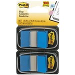 3M 680BE2 POSTIT FLAG TWIN PACK BLUE PK100