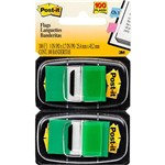 3M 680GN2 POSTIT FLAG TWIN PACK GREEN PK100