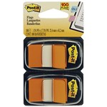 3M 680OE2 POSTIT FLAG TWIN PACK ORANGE PK100