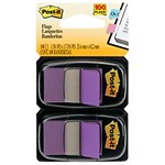 3M 680PU2 POSTIT FLAG TWIN PACK PURPLE PK100