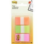 3M 680POY  OLP POSTIT TRANSLUCENT FLAGS 20 X 3 COLOURS 25  X 44MM PK60