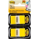 3M 680YW2 POSTIT FLAG TWIN PACK YELLOW PK100