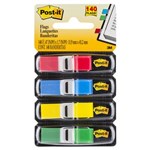 3M 6834 POST IT FLAG 119X432MM MINI ASSORTED COLOURS PK140