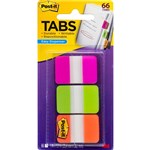 3M 686PGO POSTIT DURABLE INDEX TAB 254MM X 38MM PINK GREEN ORANGE PK66