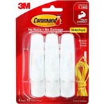 3M 17001VP COMMAND ADHESIVE HOOK MEDIUM VALUE PACK IINCLUDES 6 HOOKS AND 12 ADHESIVE STRIPS