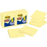 POSTIT R33012SSCY SUPER STICKY POPUP NOTES 76 X 76MM YELLOW PACK 12