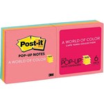 3M R330AN POSTIT POP UP NOTE 76X76MM ASSORTED CAPETOWN PK6