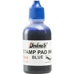 DESKMATE 40014 STAMP PAD REFILL INK 30ML BLUE