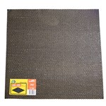 MAT ADHESIVE HOLED MORODAY 450MM X 450MM X 3MM BLACK